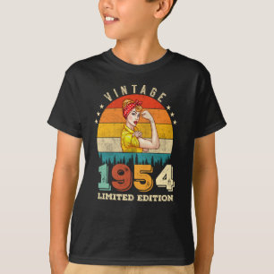 T-shirt Édition limitée femme anniversaire reine vintage 1