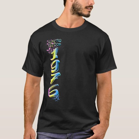 T-shirt Edition limitée Graffiti 1976 (Devant)