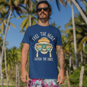 T-shirt Édition limitée Graphique de crâne Sportif et Éffr