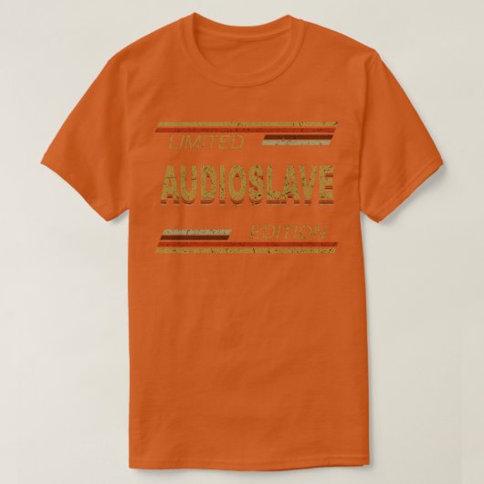 T-shirt Édition limitée Nom de l'Audioslave Naissance pers (Design devant)