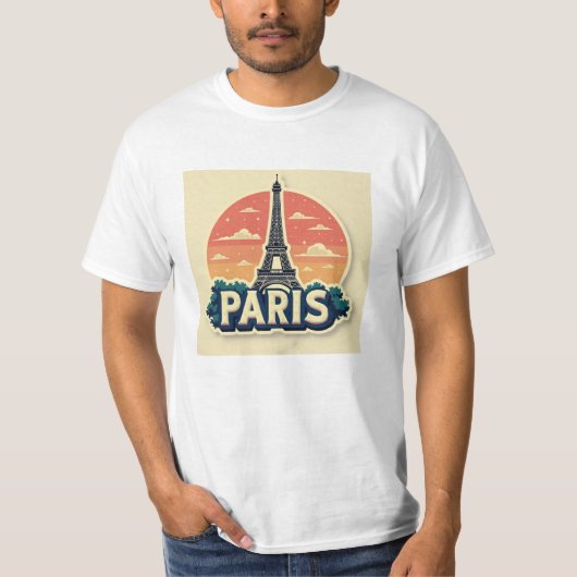 T-shirt Edition limitée Paris (Devant)