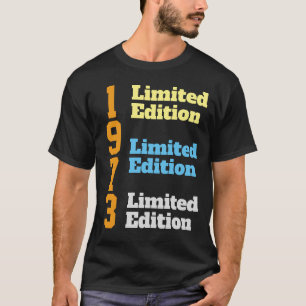 T-SHIRT ÉDITION LIMITÉE VERTICALE ANNÉE PERSONNALISÉE À PL