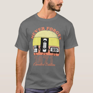 T-shirt Édition limitée Vin d'anniversaire 1971 À ne jamai
