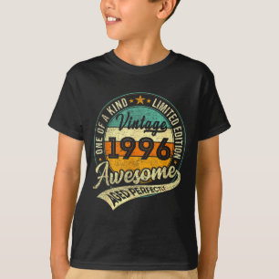 T-shirt Édition limitée Vintage 1996 30 ans 30e anniversai