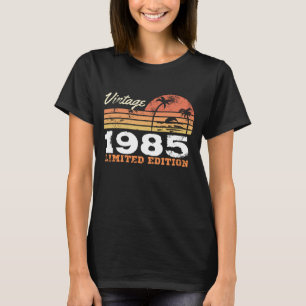 T-shirt Édition limitée vintage personnalisée 1985