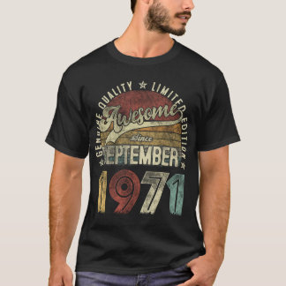 T-shirt Édition limitée Vintage septembre 97 Vintage 97