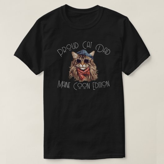 T-shirt Édition Maine Coon (Design devant)