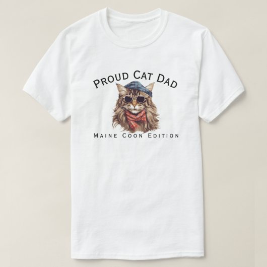 T-shirt Édition Maine Coon (Design devant)