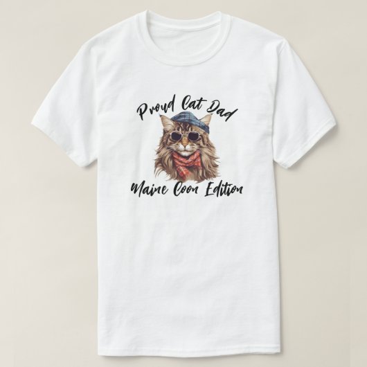 T-shirt Édition Maine Coon (Design devant)