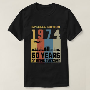 T-shirt Édition spéciale 1974 50 ans d'être formidable