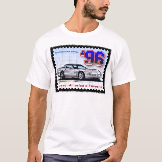 T-shirt Edition spéciale 1996 Corvette (Devant)