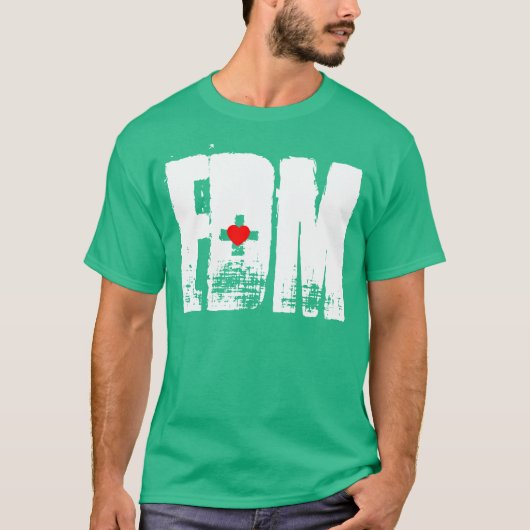 T-SHIRT EDM AU CŒUR (Devant)