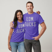 T-shirt EDM Electronic Dance Music Sucks (Unisexe)