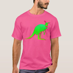 T-shirt Edm Electronic Dance Techno Kangaroo Rave