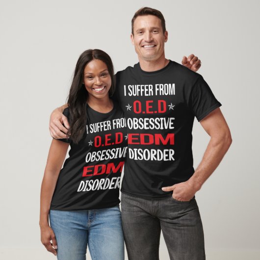 T-shirt EDM obsessionnel (Unisexe)