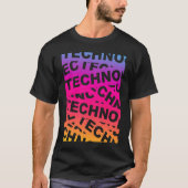 T-shirt EDM Techno Music Festival Rave Party Trance Raver (Devant)