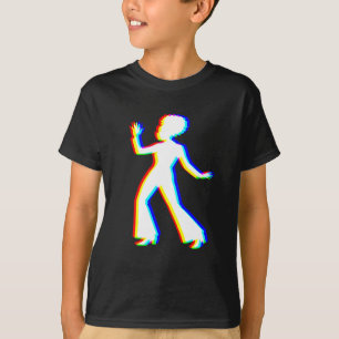 T-shirt Edm Tricolor - 70 Danseuse - Glitch - Rave St