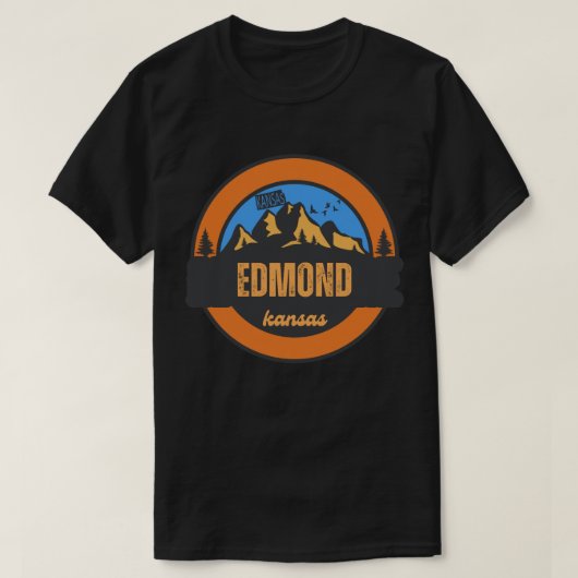 T-shirt Edmond, Kansas (Design devant)