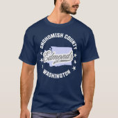 T-shirt Edmonds, Washington (Devant)