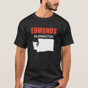T-shirt Edmonds Washington USA State America Travel Washin