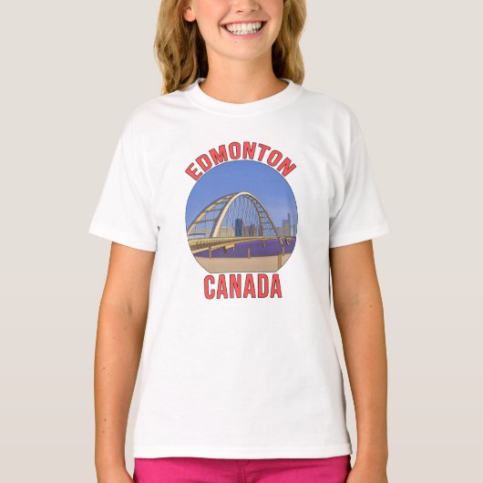 T-shirt Edmonton Alberta Canada (Devant)