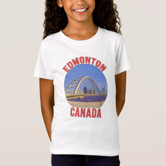 T-Shirt Edmonton Alberta Canada (Devant)