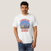 T-shirt Edmonton Alberta Canada (Devant entier)