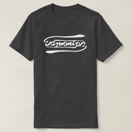 T-shirt Edmonton Ambigram (Design devant)