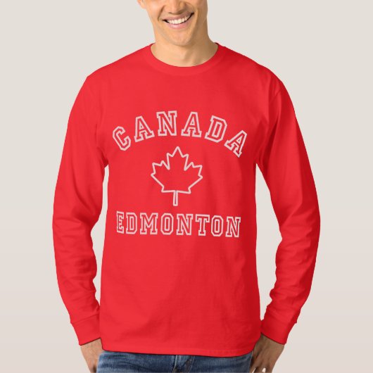 T-shirt Edmonton Canada (Devant)