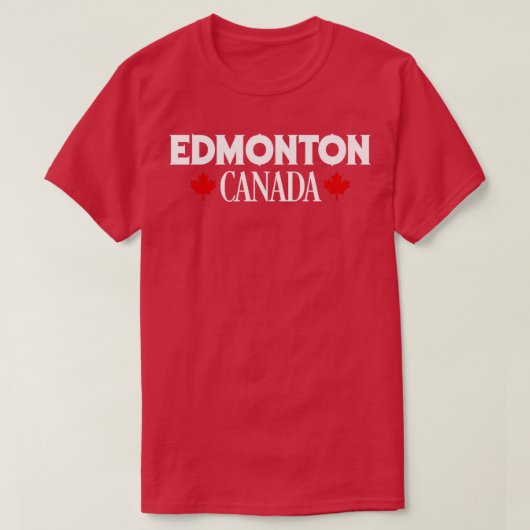 T-shirt edmonton canada (Design devant)
