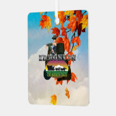 T-SHIRT Edmonton Metal Ornament (Voorkant links)