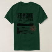T-shirt Edmund Fitzgerald (Design devant)