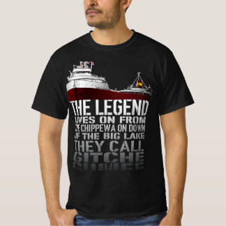 T-shirt Edmund Fitzgerald Unisex pour Hommes Femmes.
