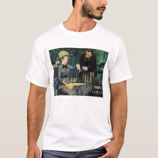T-shirt Edouard Manet - Dans la serre (Devant)