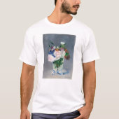 T-shirt Edouard Manet - Fleurs dans un Vase de Cristal (Devant)