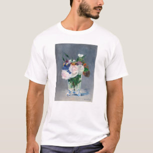 T-shirt Edouard Manet - Fleurs dans un Vase de Cristal