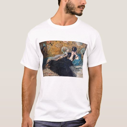 T-shirt Edouard Manet - Lady avec fans (Devant)