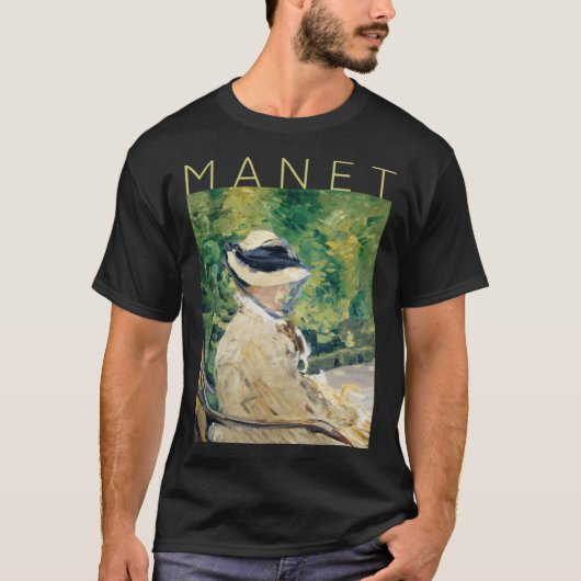 T-shirt Édouard Manet Madame Manet à Bellevue Pour Artis (Devant)