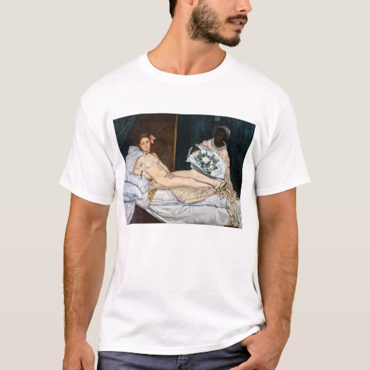 T-shirt Edouard Manet - Olympia (Devant)
