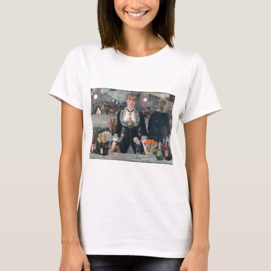 T-shirt Edouard Manet's A Bar (Devant)