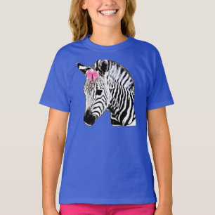 T-shirt EDS Girls are Tough ! Chemise Zebra
