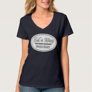 T-shirt Ed's Way, logo blanc inversé