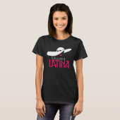 T-shirt Educated Latina Graduation (Devant entier)