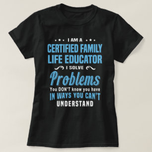 T-shirt Éducateur certifié en vie familiale