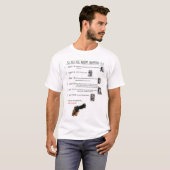 T-shirt Éducation des filles 101 (Devant entier)