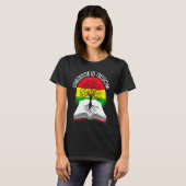 T-shirt Education Is Freedom African American Black Histor (Devant entier)