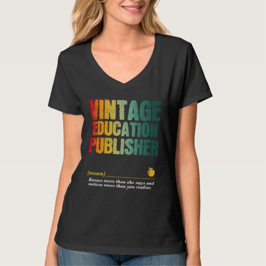 T-shirt Education Publisher Appreciation Week Back to Scho (Devant)