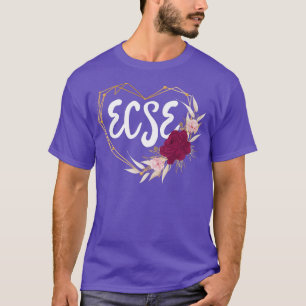 T-shirt Éducation spéciale de la petite enfance SPED ECSE