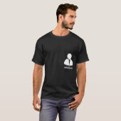T-shirt .eduGuru - Guru obtenu ? (Noir) (Devant entier)