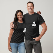 T-shirt .eduGuru - Guru obtenu ? (Noir) (Unisexe)